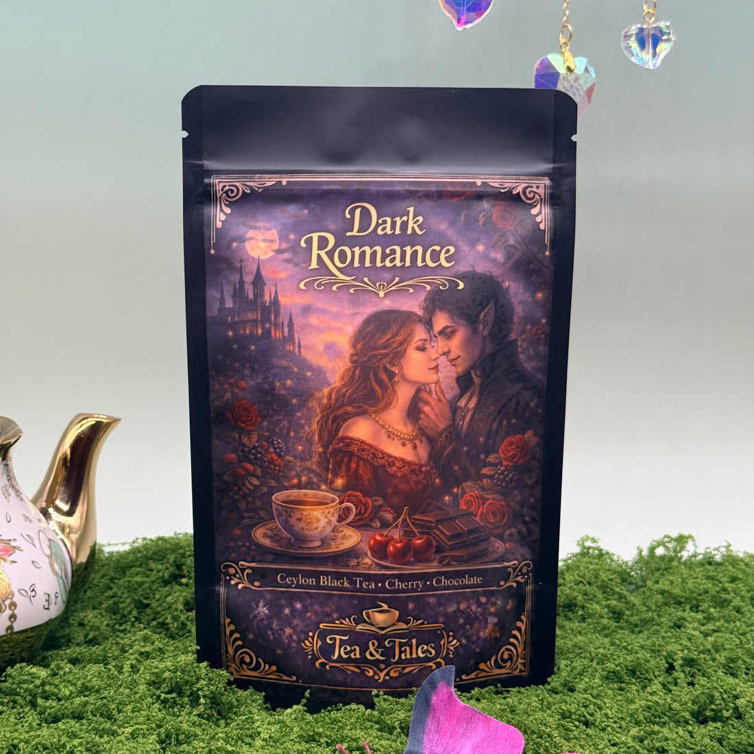 Dark Romance 60g, losse thee van Tea & Tales