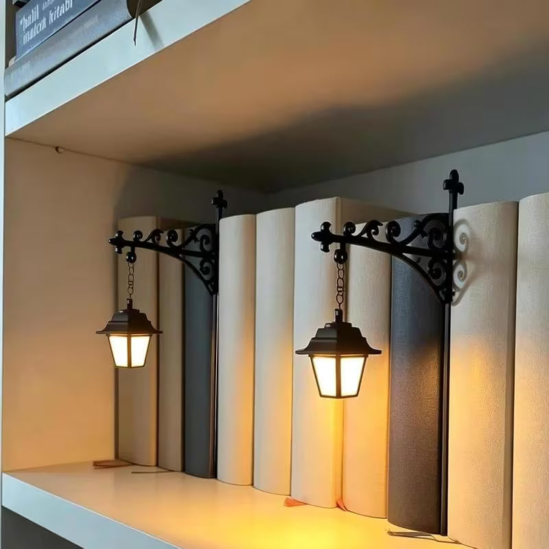 The Haunted Library - Gothic Hanging Bookend (Lantern)