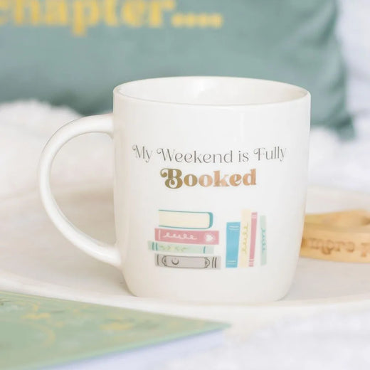 My Weekend is Fully Booked Mug, mok van Tea & Tales