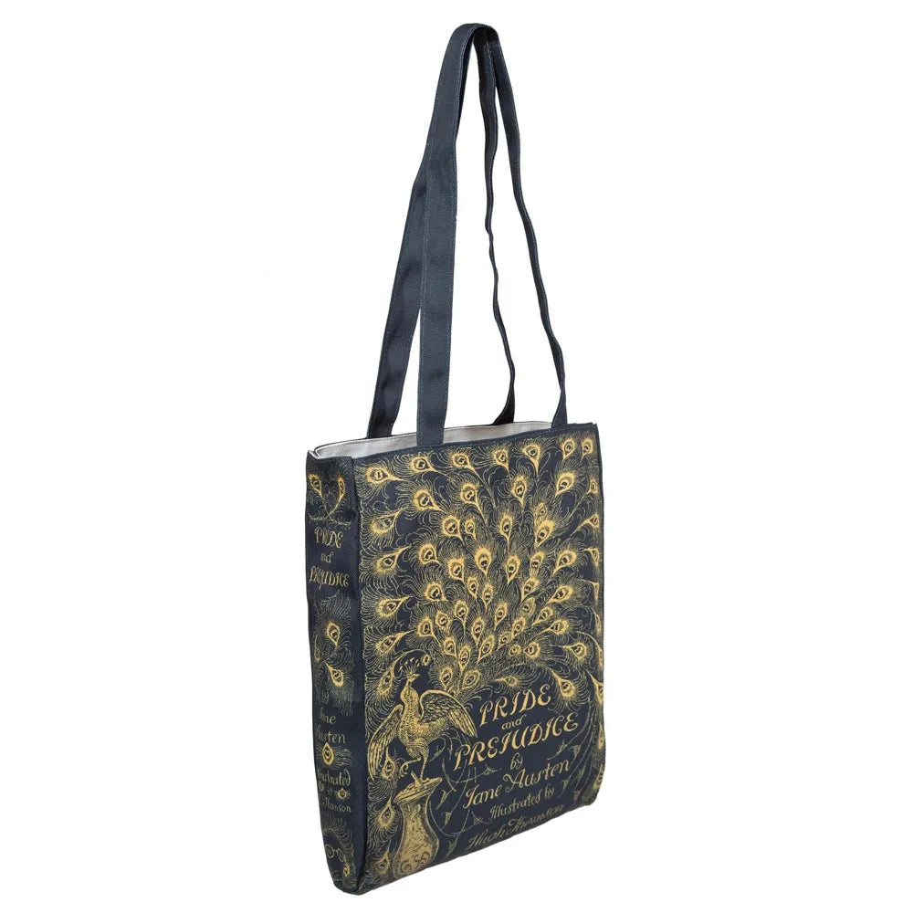 Pride and Prejudice Green Tote Bag – boekentas van Tea & Tales