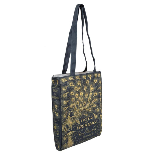 Pride and Prejudice Green Tote Bag – boekentas van Tea & Tales