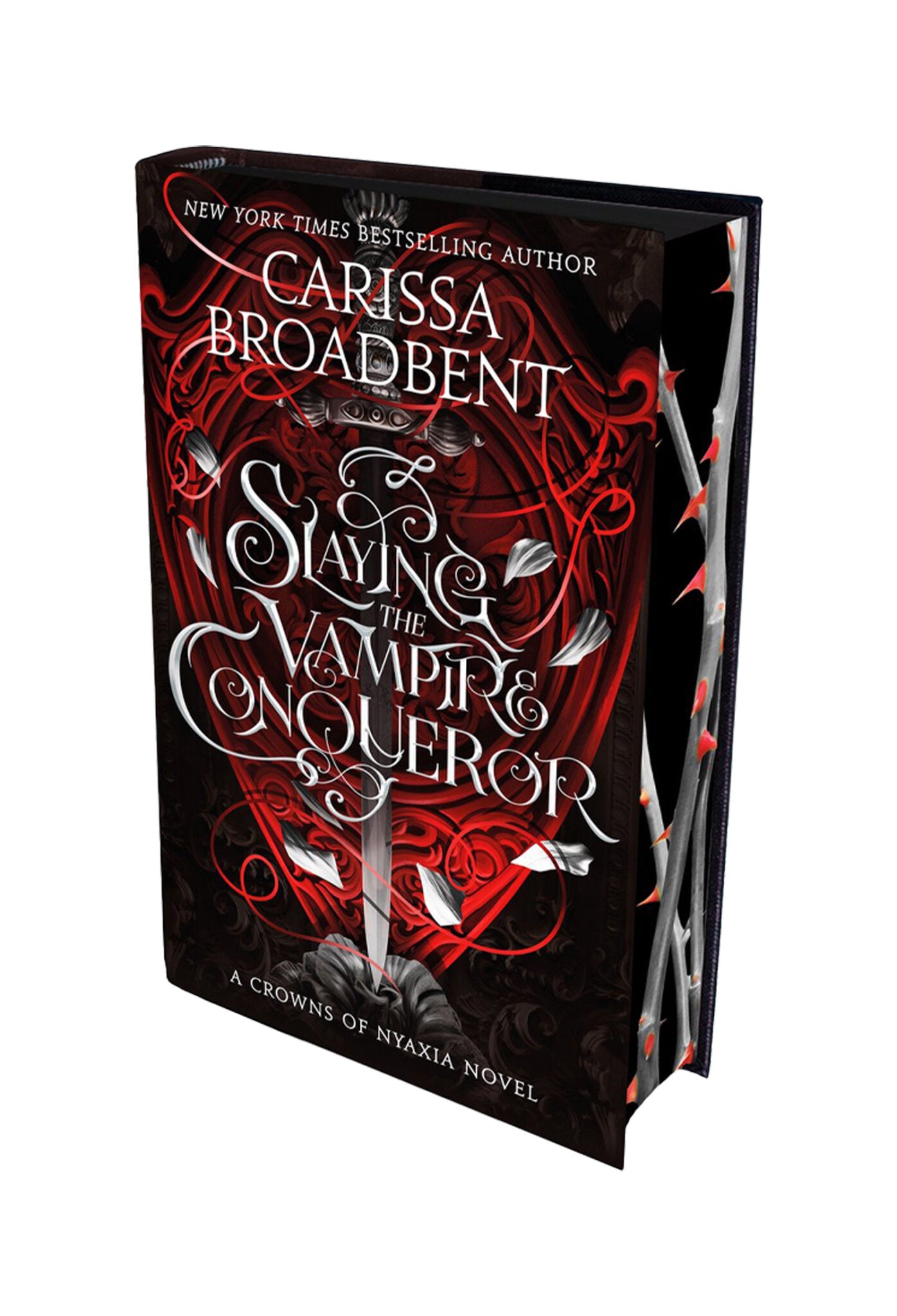 Boekcover van Slaying the Vampire Conqueror – Carissa Broadbent