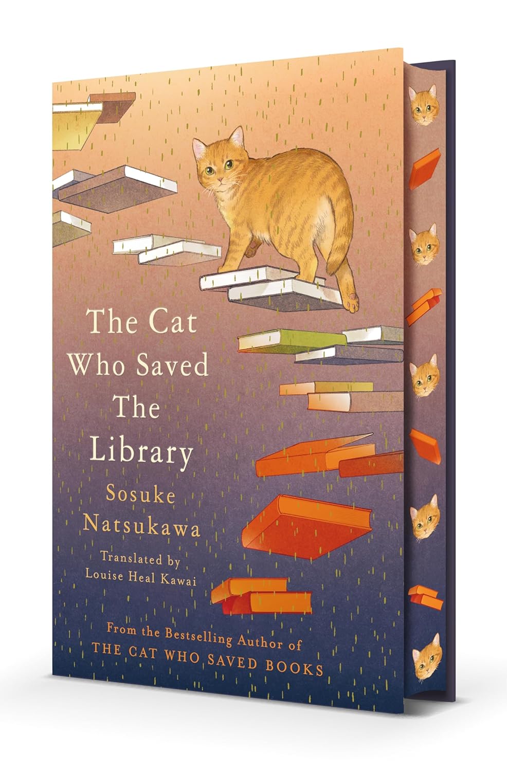 Boekcover van The Cat Who Saved the Library – Sosuke Natsukawa