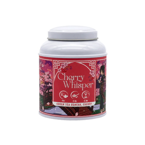 Cherry Whisper 85g – losse thee van Tea & Tales