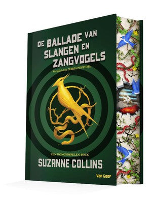 Omslag van De ballade van slangen en zangvogels van Suzanne Collins