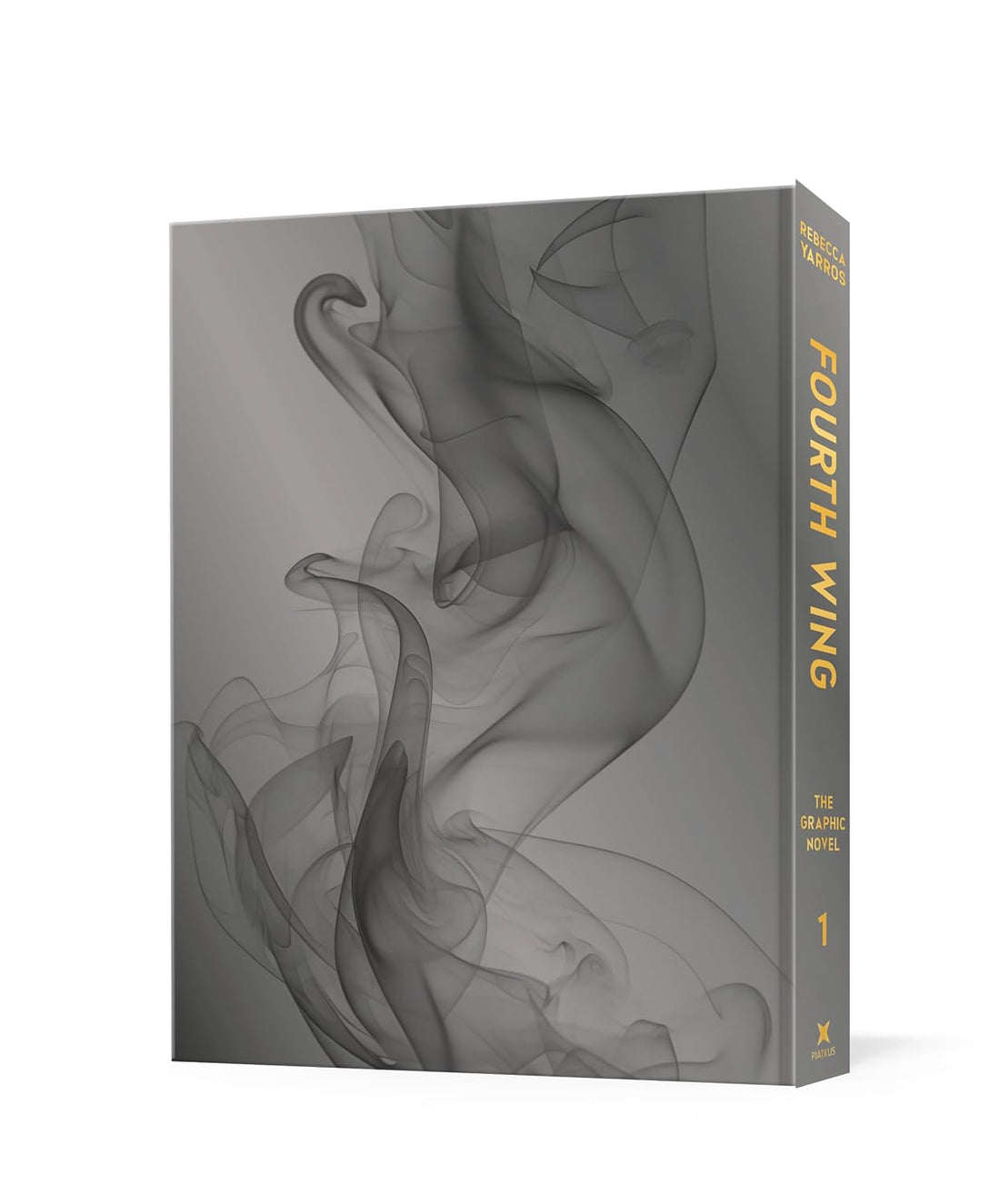 Fourth Wing: The Graphic Novel, Volume One, omslag met rookmotief