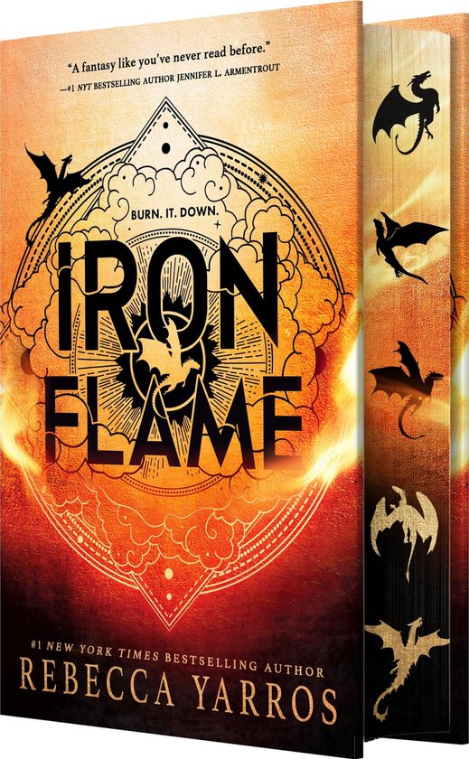 Boekcover van Empyrean- Iron Flame – Rebecca Yarros
