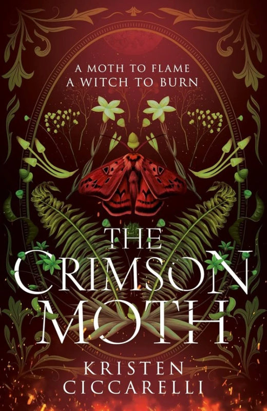 Boekcover van The Crimson Moth, Kristen Ciccarelli