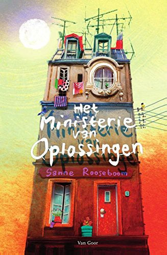 Omslag van Het ministerie van Oplossingen van Sanne Rooseboom, hardcover