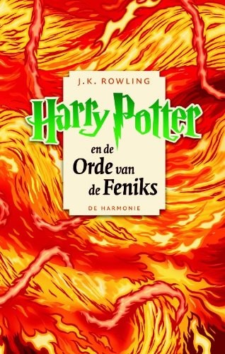 Omslag van Harry Potter en de Orde van de Feniks van J.K. Rowling, paperback