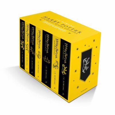 Boekcover van Harry Potter Hufflepuff House Editions Paperback Box Set