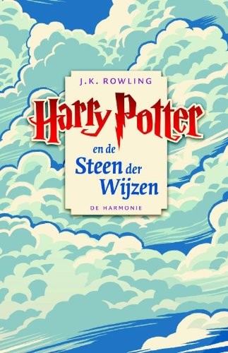 Omslag van Harry Potter en de steen der wijzen van J.K. Rowling, paperback