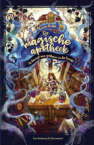 Omslag van Er hangt een geheim in de lucht van Anna Ruhe, hardcover